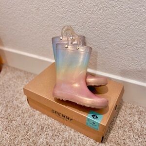 Girls rain boots size9 colorful girls rain boots